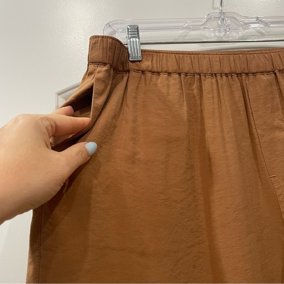 NWT Madewell Pull On Wide Leg Drapey Trouser Pants Size L - Picture 7 of 11